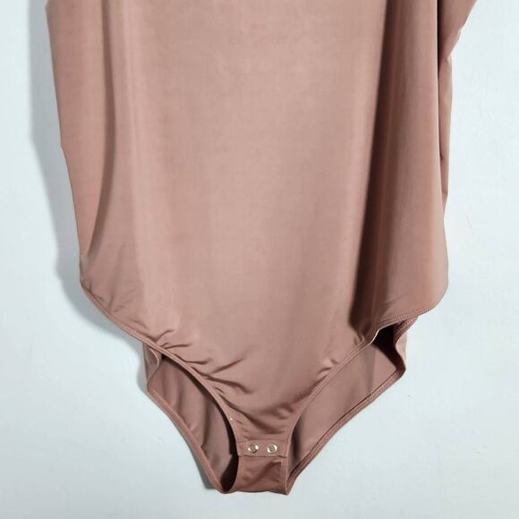 Maurices Sleeveless Pink Bodysuit NWT Size 2X Pink Plus Size Bodysuit - Picture 3 of 8